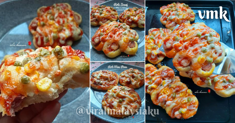 Cara Buat Roti Sosej And Mini Pizza Yang Lembut Gebu Simple And Semestinya